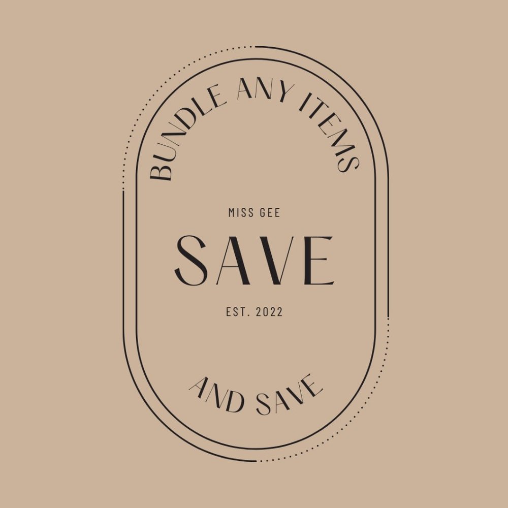Bundle any items in the closet and save on your order